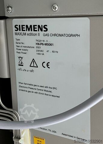 Analysis system for sulfur measurement, natural gas PerfectSampleGas (PSG) / Siemens AG Analysesystem