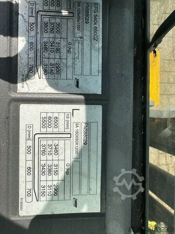 VS-22830 Electric forklift Jungheinrich EFG 540k JUNGHEINRICH EFG 540k-650DZ zh1