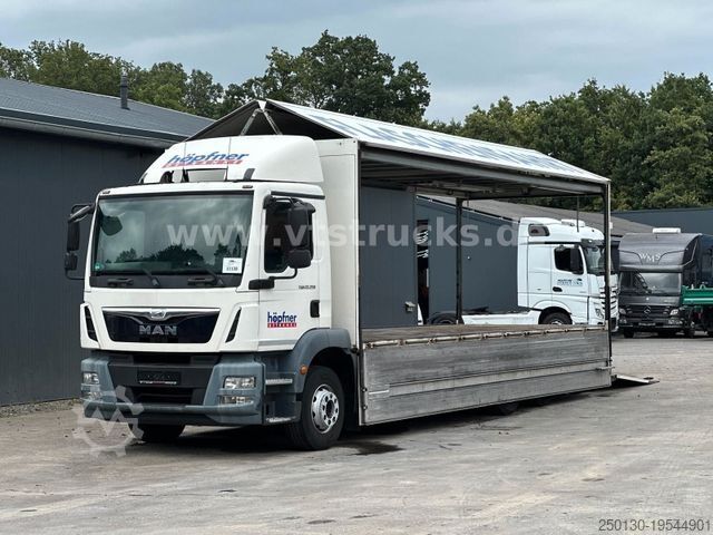 LKW mit Getränkeaufbau MAN TGM 22.250 Getränkewagen mit Ladebordwand Euro6