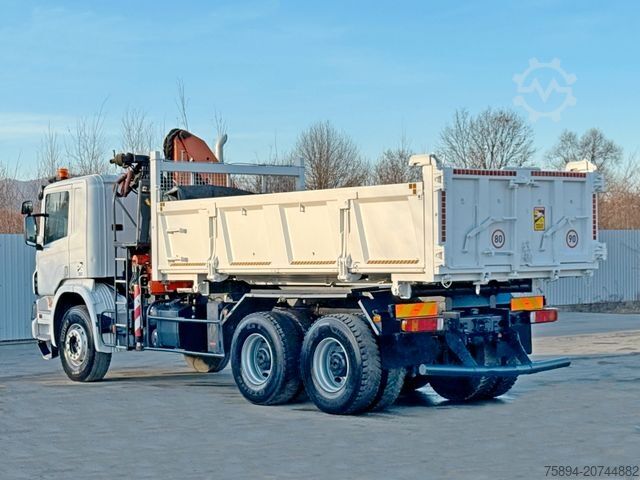 Tipper truck SCANIA P 380 Kipper 5,10 m * PK 12000 * 6x4
