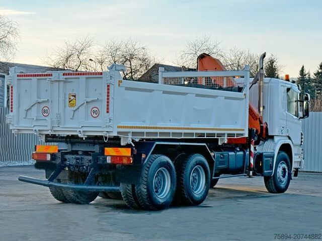 Tipper truck SCANIA P 380 Kipper 5,10 m * PK 12000 * 6x4