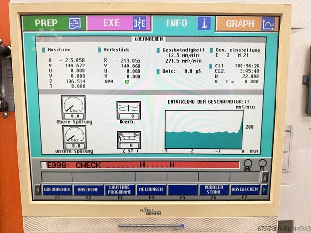 CHARMILLES TECHNOLOGIES ROBOFIL 510 Wire EDM Machine CHARMILLES TECHNOLOGIES ROBOFIL 510