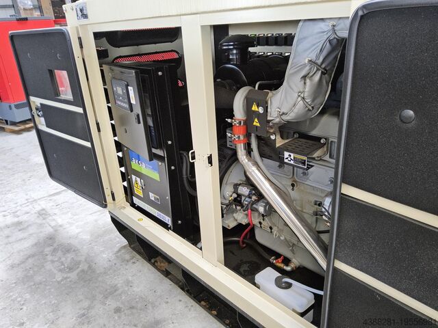 Generator AKSA APD110A | 110 kVA Diesel Notstrom aggregat | Schallgedämmt | Neu 2024