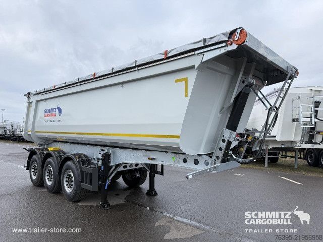 Tipper semitrailer Schmitz Cargobull Semitrailer Tipper Steel half pipe body 29m³