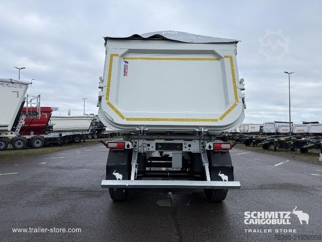 Tipper semitrailer Schmitz Cargobull Semitrailer Tipper Steel half pipe body 29m³