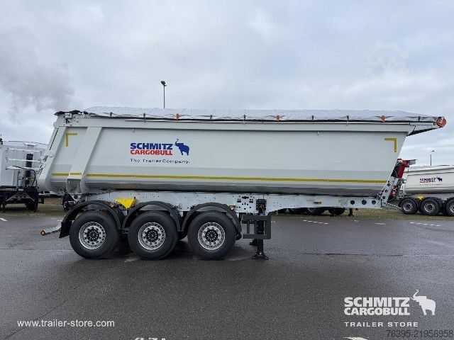 Tipper semitrailer Schmitz Cargobull Semitrailer Tipper Steel half pipe body 29m³