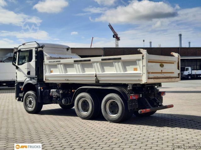 Tipper truck MAN 33.510 TGS 6X4 Meiller Bordmatik Retarder