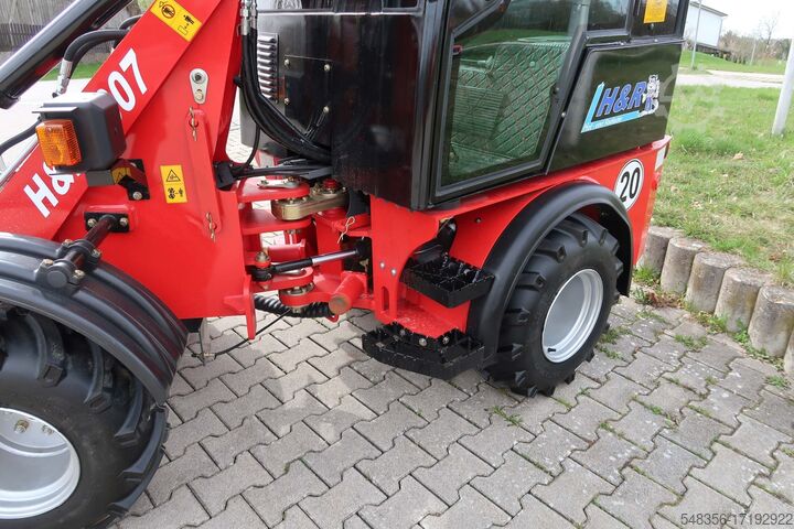Skid steer loader, farm loader, wheel loader H&R Kompaktlader 1607
