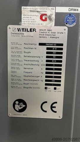 L-u Z Drehmaschine Weiler Praktikant VCD