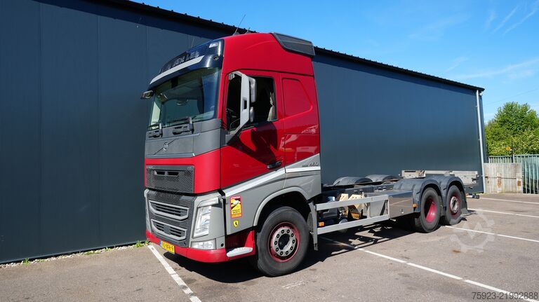 Chassis with cab Volvo FH 460 6x2 chassis truck
