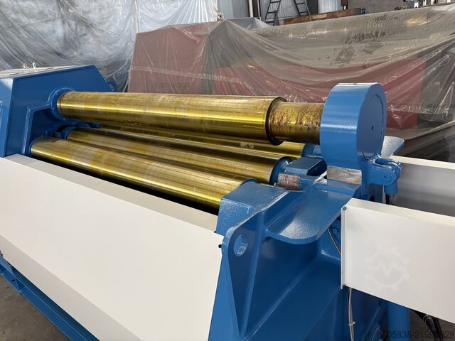 Plate rolling machine Nanjing Asia Machine Mfg. Co., Ltd. W12-8/2000 4-rollers rolling machine