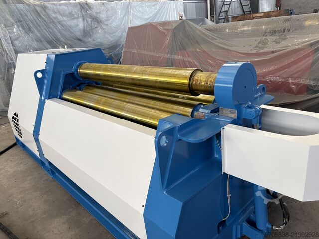 Plate rolling machine Nanjing Asia Machine Mfg. Co., Ltd. W12-8/2000 4-rollers rolling machine