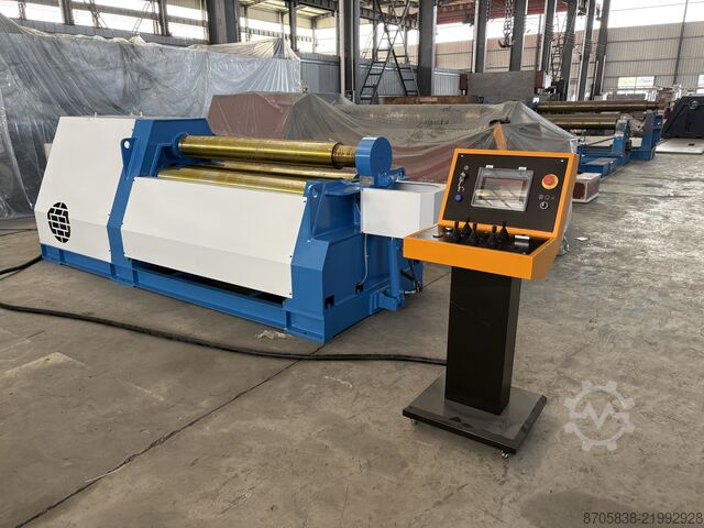Plate rolling machine Nanjing Asia Machine Mfg. Co., Ltd. W12-8/2000 4-rollers rolling machine