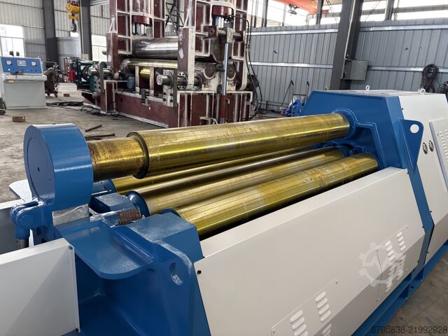Plate rolling machine Nanjing Asia Machine Mfg. Co., Ltd. W12-8/2000 4-rollers rolling machine