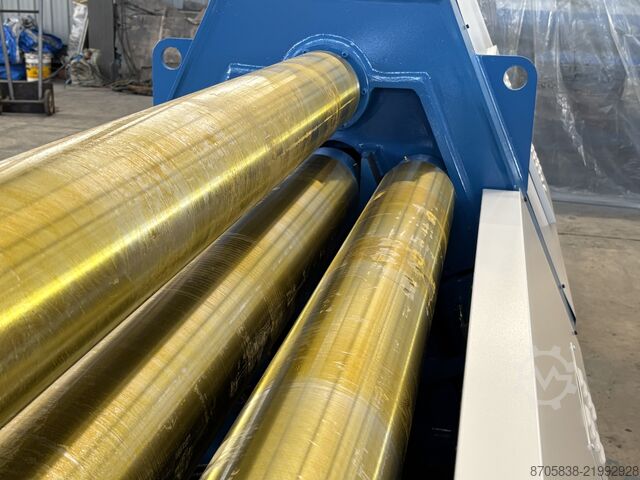 Plate rolling machine Nanjing Asia Machine Mfg. Co., Ltd. W12-8/2000 4-rollers rolling machine
