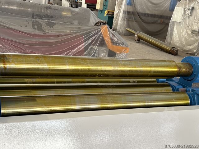 Plate rolling machine Nanjing Asia Machine Mfg. Co., Ltd. W12-8/2000 4-rollers rolling machine
