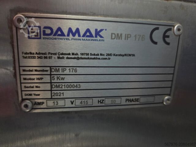 Zwischengärschrank Damak DM IP 176 Intermediate Proofer