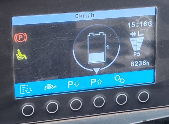 Elektrisch – 3 Räder Jungheinrich EFG 216k Li-ion