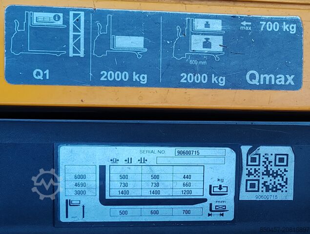 Palettenstapler Jungheinrich ERC 214z Li-ION 6m