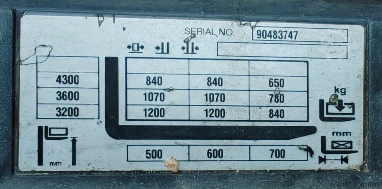 Pallet Stackers Jungheinrich ERC 212 scales