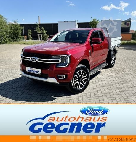 Transporter mit Kipper FORD Ranger Limited Autom EXtraKab 3-S.-Kipper 360Kam