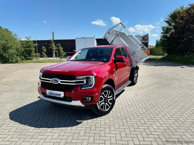 Transporter mit Kipper FORD Ranger Limited Autom EXtraKab 3-S.-Kipper 360Kam