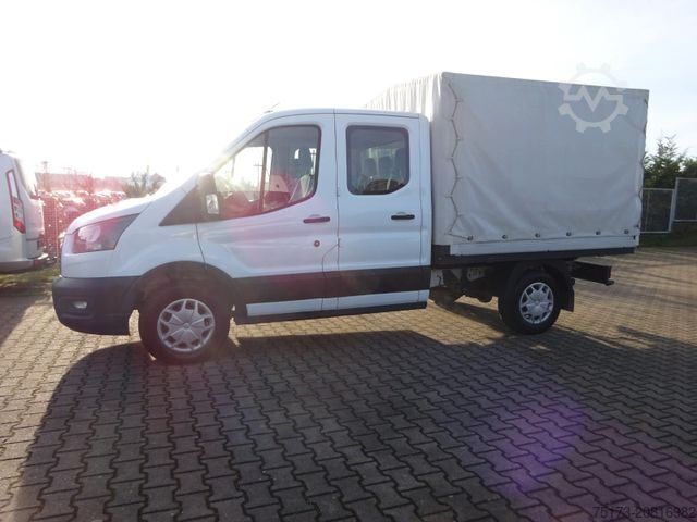 Transporter mit Pritsche & Plane FORD Transit Doka Pritsche 350 L2 Trend 130PS 4x4