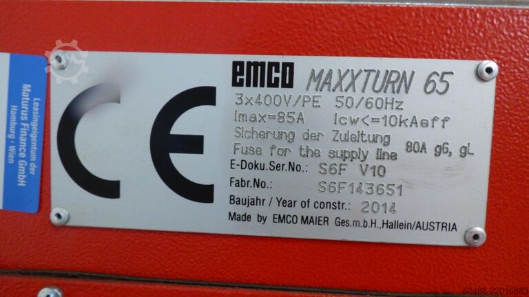 CNC- Drehzentrum EMCO MAXXTURN 65