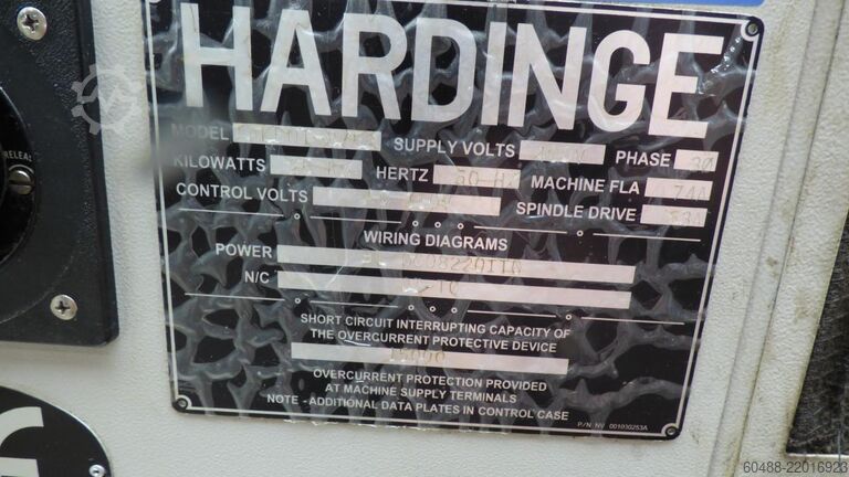CNC lathe HARDINGE TALENT 8/52