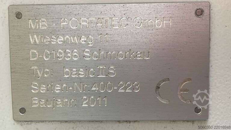 Portatec basic II.S portal milling machine MB-Portatec GmbH basic IIS