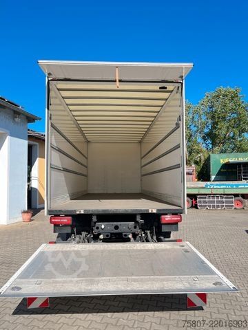 Box truck MAN TGM 15.290 LL Koffer 7,10m LBW Anhängervorrüst.