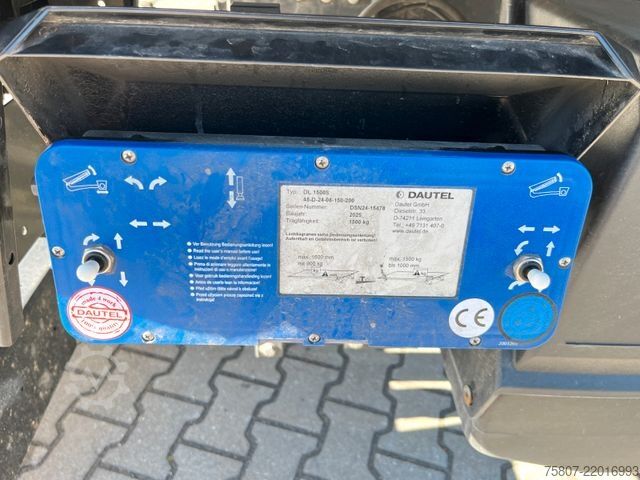 Box truck MAN TGM 15.290 LL Koffer 7,10m LBW Anhängervorrüst.