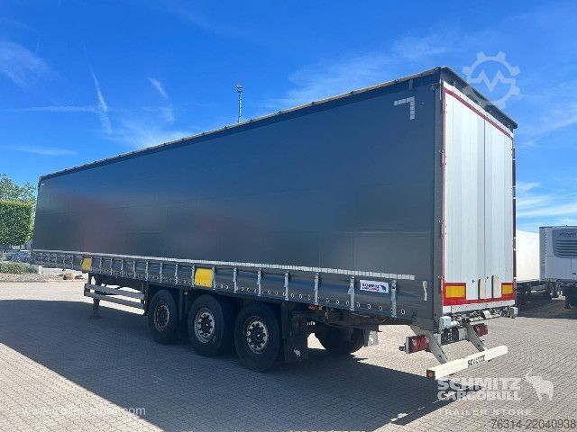 Open semitrailer with tarp Schmitz Cargobull Curtainsider Standard
