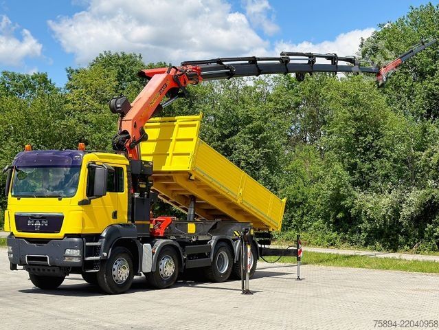 Truck mounted crane MAN TGS 41.480 * PK 36002 + JIB 060B + FUNK * 8x4