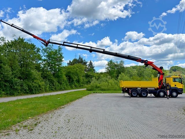 Truck mounted crane MAN TGS 41.480 * PK 36002 + JIB 060B + FUNK * 8x4