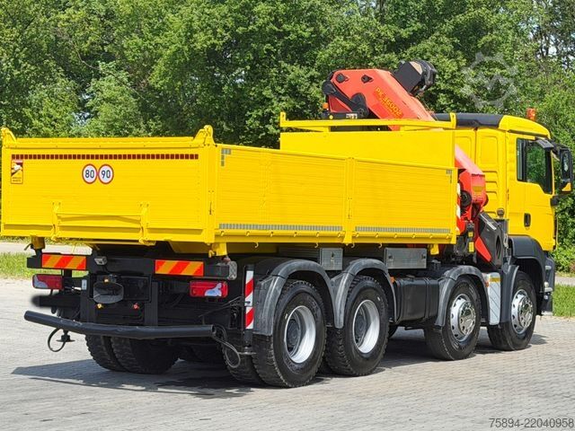Truck mounted crane MAN TGS 41.480 * PK 36002 + JIB 060B + FUNK * 8x4