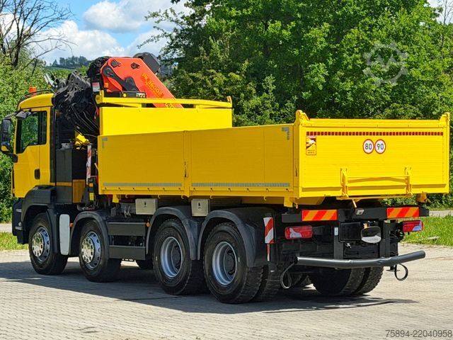 Truck mounted crane MAN TGS 41.480 * PK 36002 + JIB 060B + FUNK * 8x4