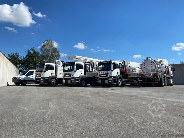 Vacuum tank truck MERCEDES-BENZ Sprinter 417 CDI / Rockstroh Drain-Jet 100-1