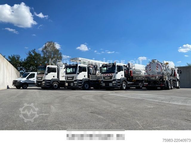 Vacuum tank truck MERCEDES-BENZ AROCS 3545 L 8x4 BL - Kroll ADR Sauger WRP
