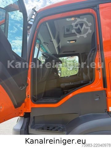 Vacuum tank truck MERCEDES-BENZ Arocs 3551 8x4 BL Kroll Wasserrückgewinner