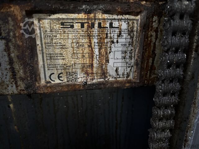 Palettenstapler Still EXV14I Initalhub Triplex