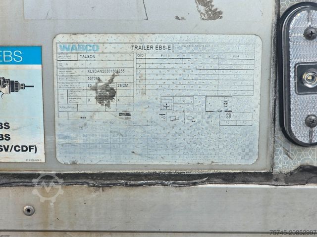 Kühlauflieger TALSON F1227 * THERMOKING SLXe 400 * MEGA *