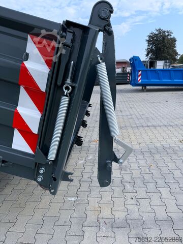 11m3 roll-off container/ combi flap Hitta 5,5m Bordwandcontainer