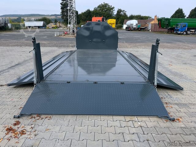 11m3 roll-off container/ combi flap Hitta 5,5m Bordwandcontainer