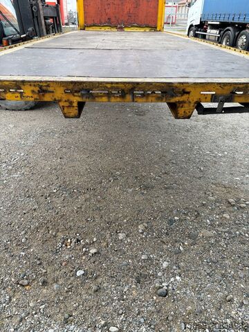 Wechselpritsche offen Krone BDF 7,45m Lochleiste Teleskopstützen