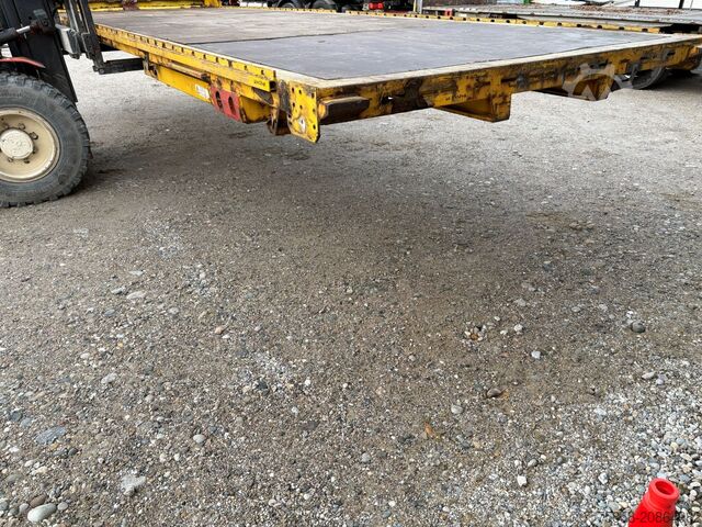 Wechselpritsche offen Krone BDF 7,45m Lochleiste Teleskopstützen