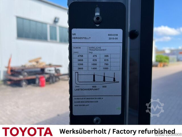 Hochhubwagen Toyota SWE 140, Akku neu!