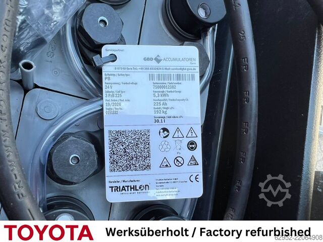 Hochhubwagen Toyota SWE 140, Akku neu!