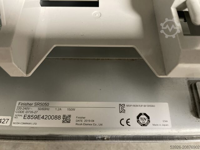 Digitaldruckmaschine Ricoh Pro C9200 incl. Fiery, Stacker, Finisher