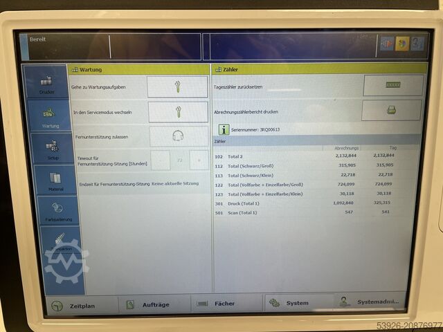 Digitaldruckmaschine Canon imagePRESS V1000 incl. Prisma, Stacker, Booklet finisher